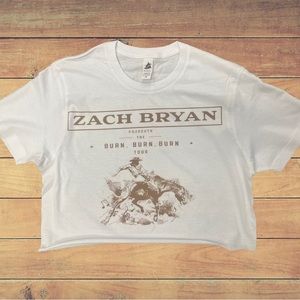 Zach Bryan Crop Top